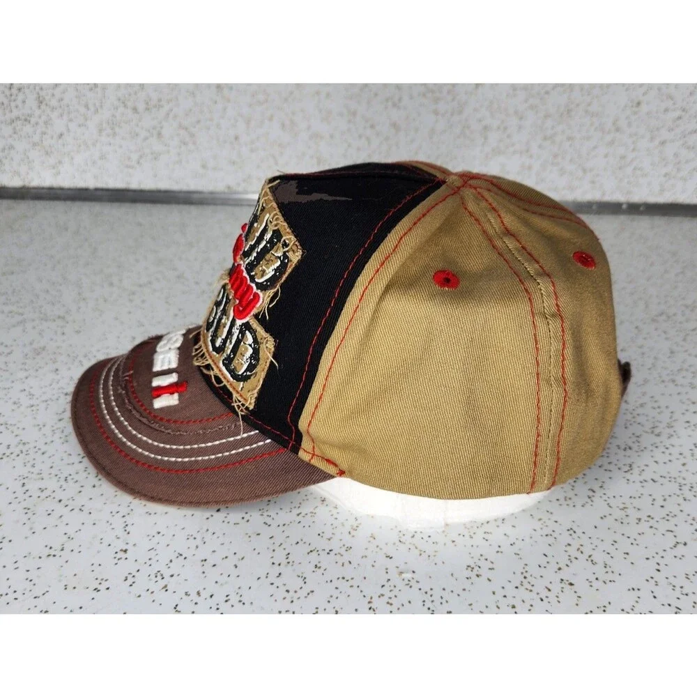 Case IH Tractor ‘Mud is my Bud’ Distressed Adjustable Hat Cap Youth Strap